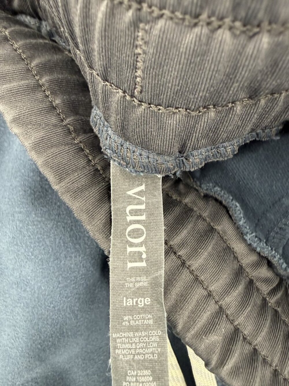 Vuori Balboa Joggers Mens L 28" Sweatpants Athletic Gym Lounge Drawstring - Picture 3 of 7